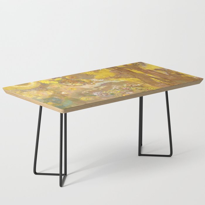 Odilon Redon "Trees On A Yellow Background" Coffee Table