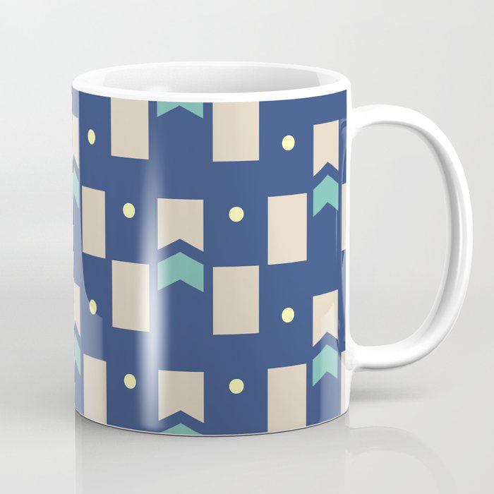 Art Deco Geometric Pattern 272 Coffee Mug