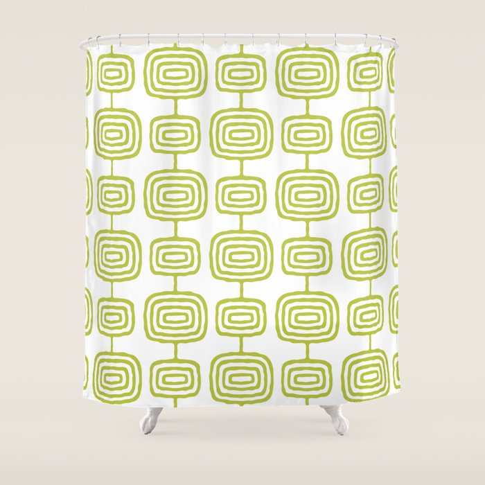 Mid Century Modern Decoration Shower Curtain