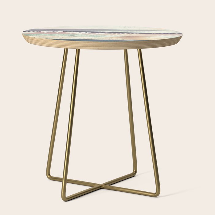 Golden Spring Reflection-Horizontal Muted Side Table