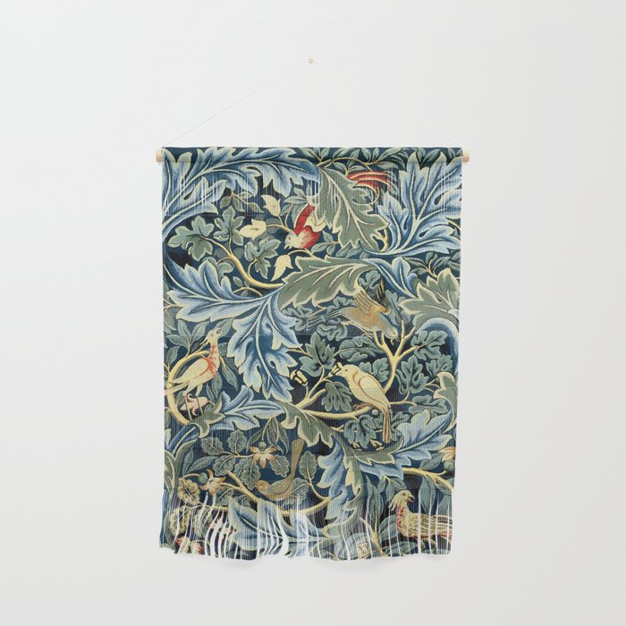 William Morris "Birds And Acanthus" Wall Hanging
