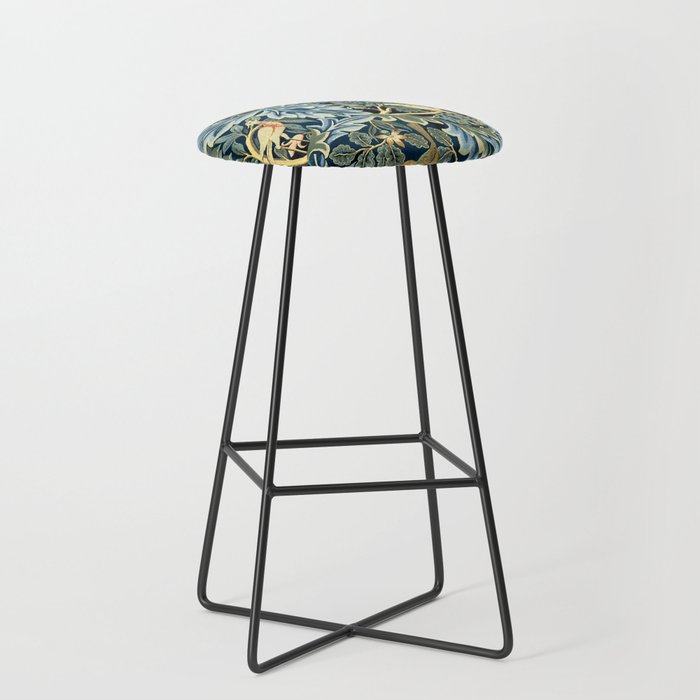 William Morris "Birds And Acanthus" Stool