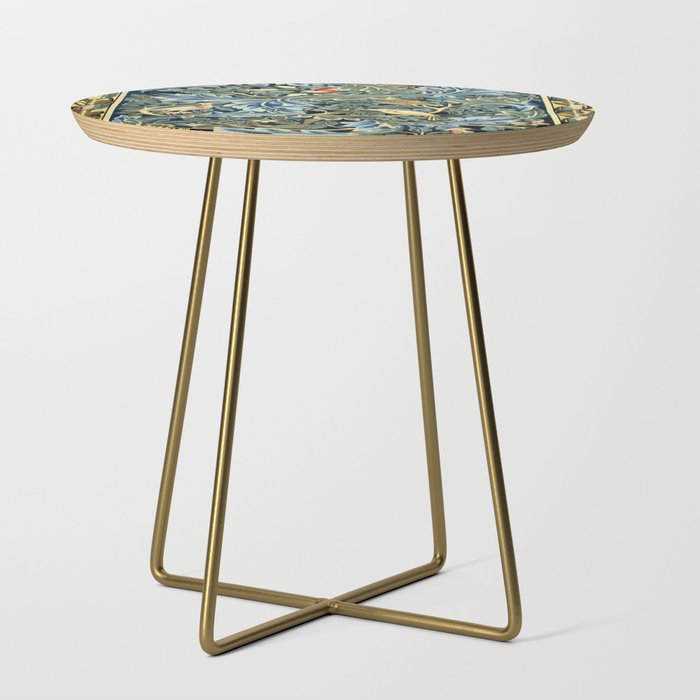 William Morris "Birds And Acanthus" Side Table