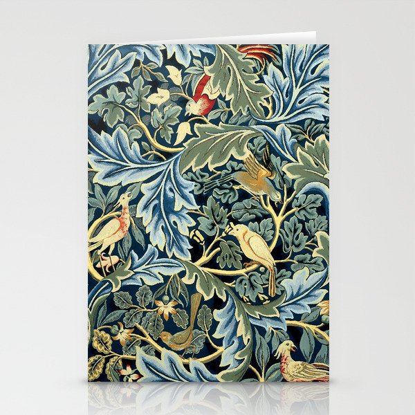 William Morris "Birds And Acanthus" Stationery Card