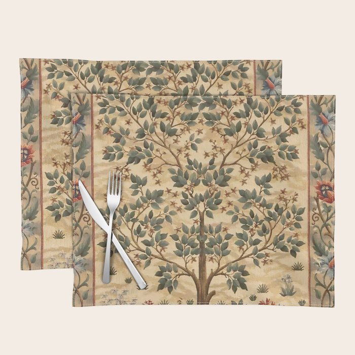 William Morris "Tree Of Life" 3. Placemat