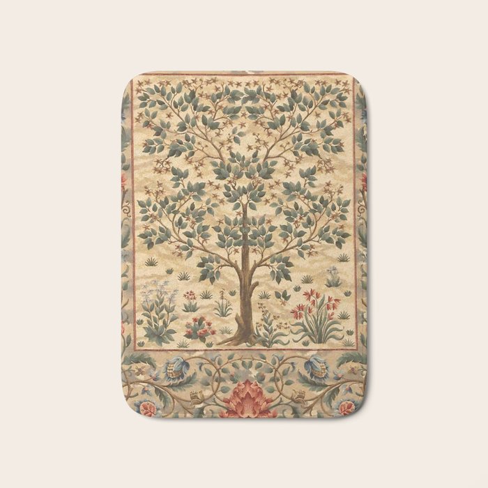 William Morris "Tree Of Life" 3. Bath Mat