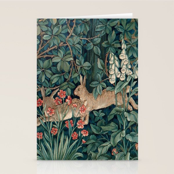 John Henry Dearle "Greenery" 4. Stationery Card