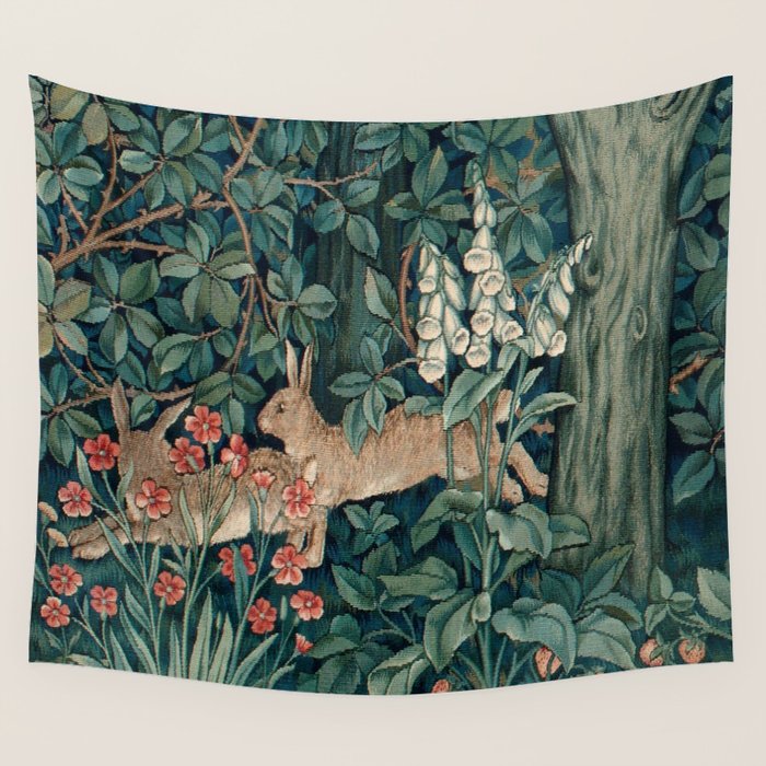 John Henry Dearle "Greenery" 4. Wall Tapestry
