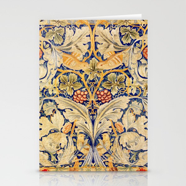 William Morris "Acanthus And Vine" 1. Stationery Card