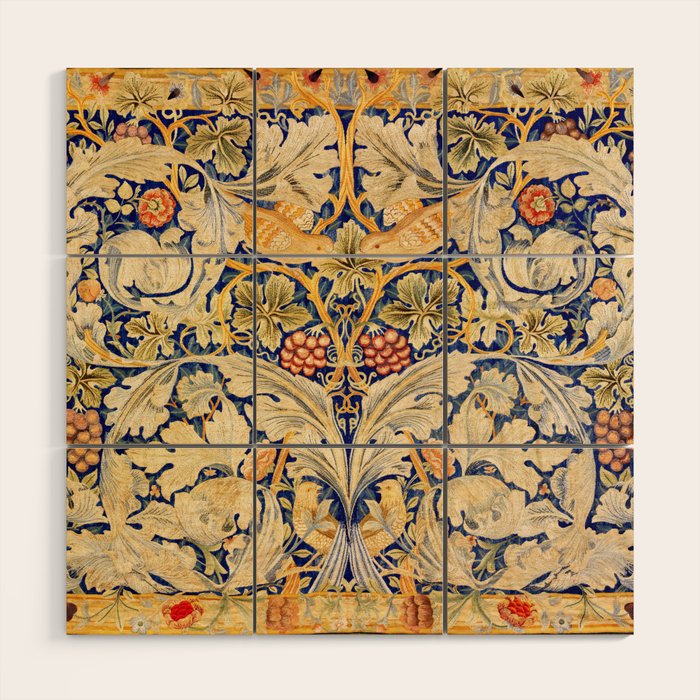 William Morris "Acanthus And Vine" 1. Wood Wall Art