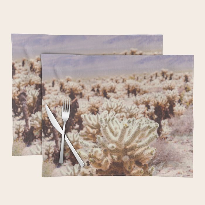 Chollo Cactus Garden - Joshua Tree Placemat
