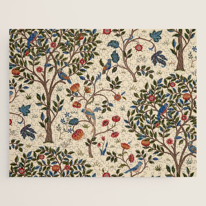 William Morris "Kelmscott Tree" 1. Jigsaw Puzzle