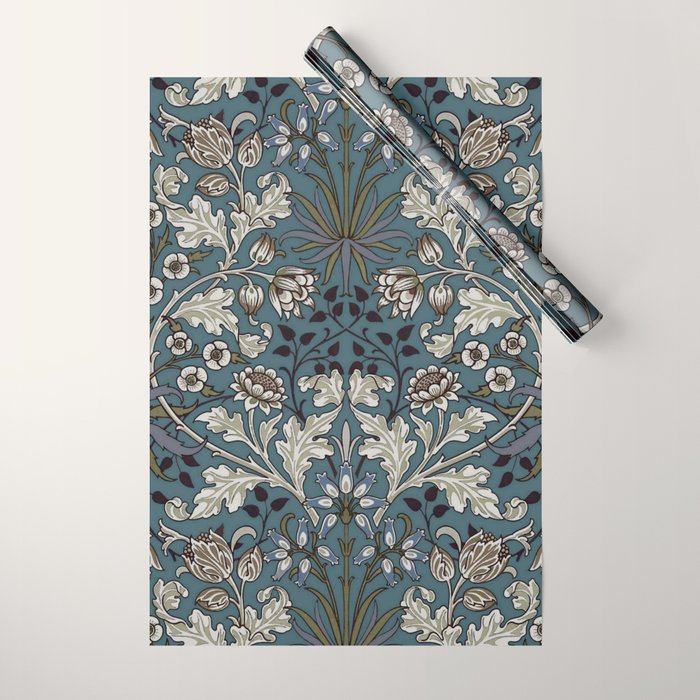 William Morris "Hyacinth" 3. Wrapping Paper
