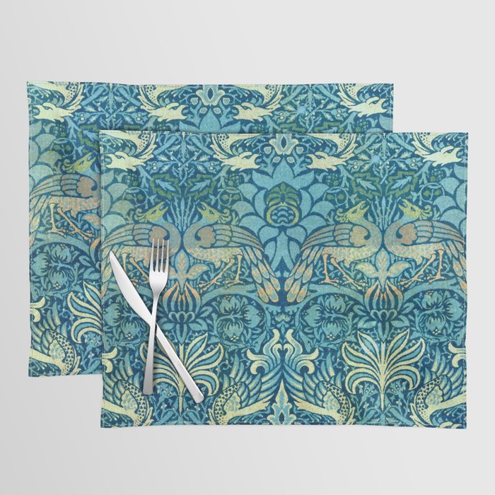 William Morris "Peacock And Dragon" Placemat