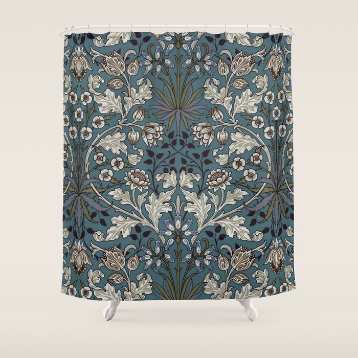 William Morris "Hyacinth" 3. Shower Curtain