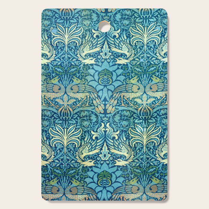 William Morris "Peacock And Dragon" Cutting Board