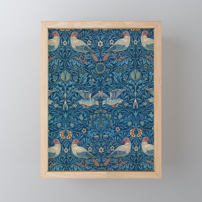 William Morris "Birds" 1. Mini Art Print