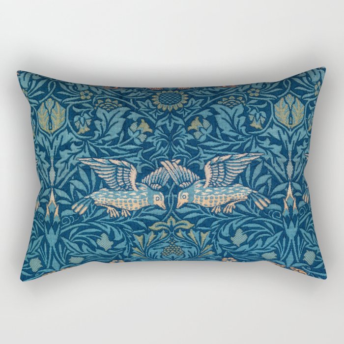 William Morris "Birds" 1. Rectangular Pillow