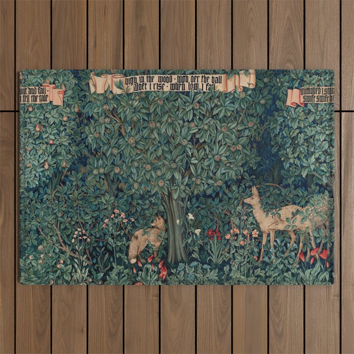 John Henry Dearle "Greenery" 1. Outdoor Rug