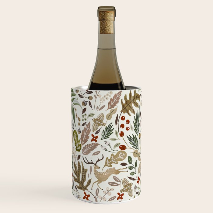 Christmas In The Wild Nature Wine Chiller