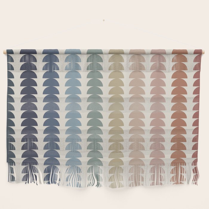 Maude Pattern- Vintage Multicolor Wall Hanging