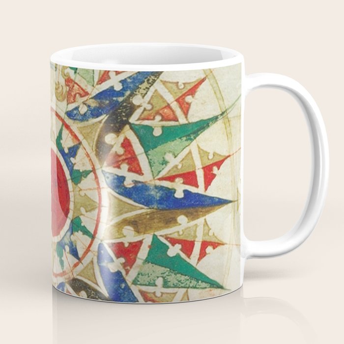 Vintage Compass Rose Diagram (1502) Coffee Mug