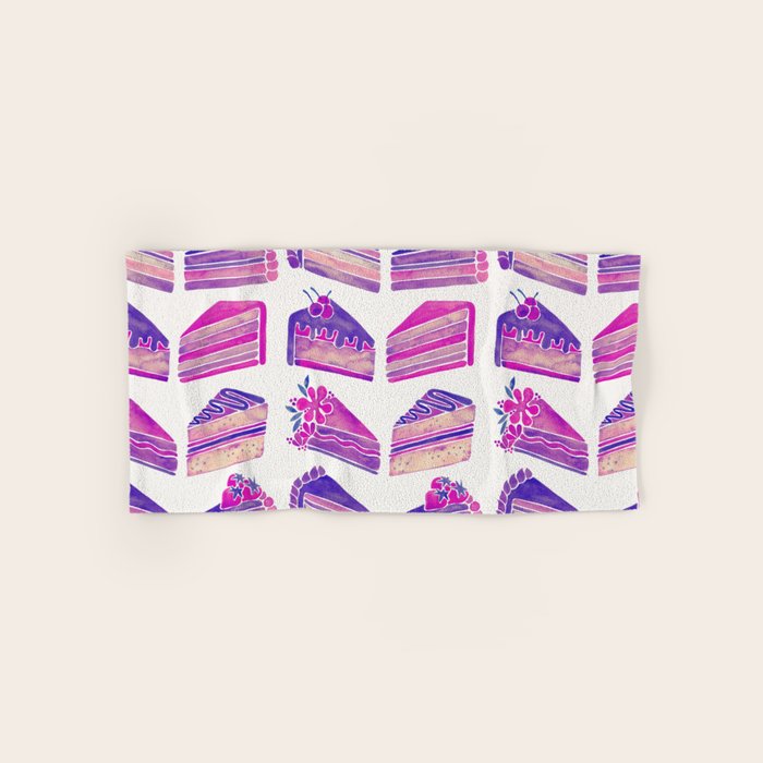 Cake Slices - Unicorn Palette Bath Towel
