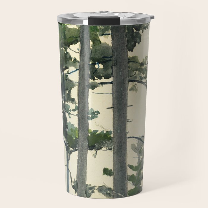 Winslow Homer - Old Settlers,1892 Travel Mug