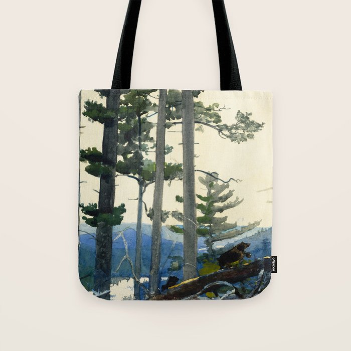 Winslow Homer - Old Settlers,1892 Tote Bag