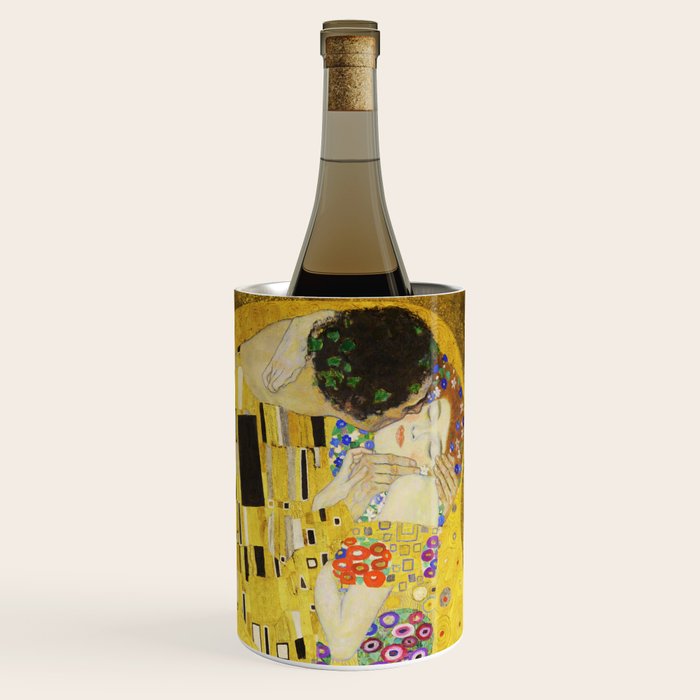 The Kiss - Gustav Klimt, 1907 Wine Chiller