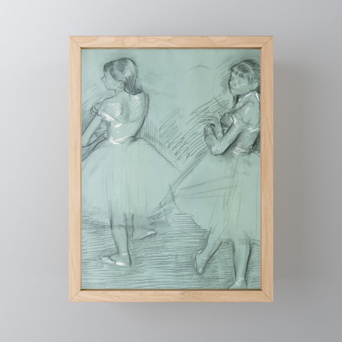 Two Dancers By Edgar Degas, 1879 Mini Art Print