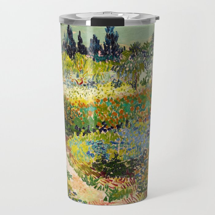 Vincent Van Gogh - Garden At Arles Travel Mug