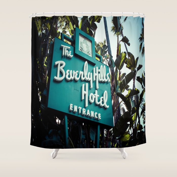 Beverly Hills Hotel, No. 2 Shower Curtain