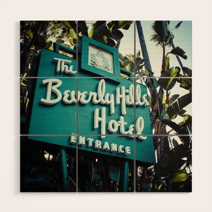 Beverly Hills Hotel, No. 2 Wood Wall Art