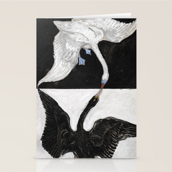 Hilma Af Klint, The Swan, No. 1 Stationery Card