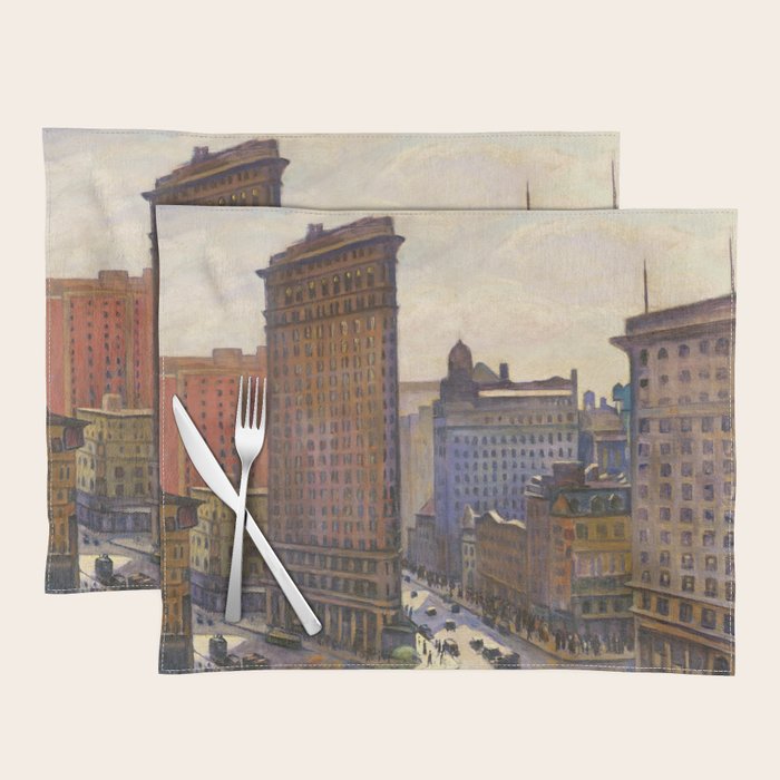 The Flatiron Building By Samuel Halpert, 1919 - Nyc Placemat