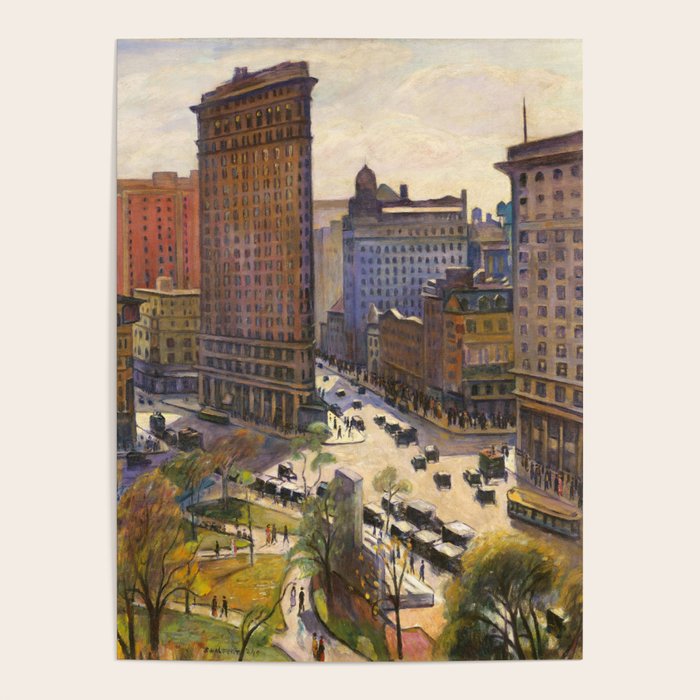 The Flatiron Building By Samuel Halpert, 1919 - Nyc Poster