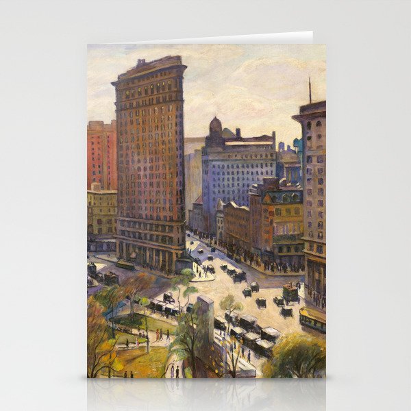 The Flatiron Building By Samuel Halpert, 1919 - Nyc Stationery Card