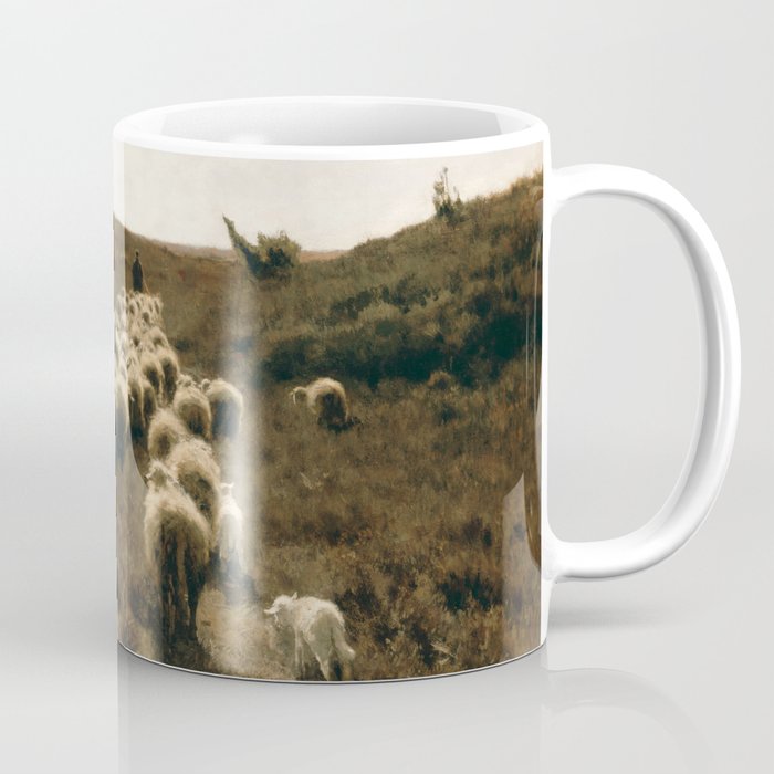 The Return Of The Flock, Laren By Anton Mauve Coffee Mug