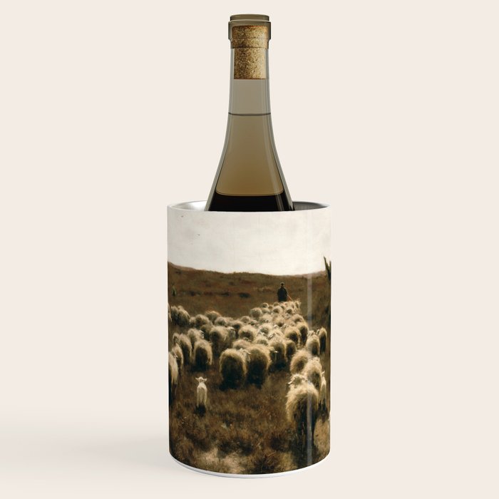 The Return Of The Flock, Laren By Anton Mauve Wine Chiller