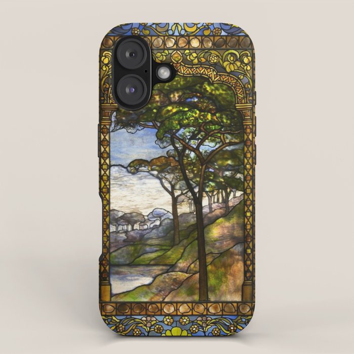 Louis Comfort Tiffany - Decorative Stained Glass 14. Iphone Case