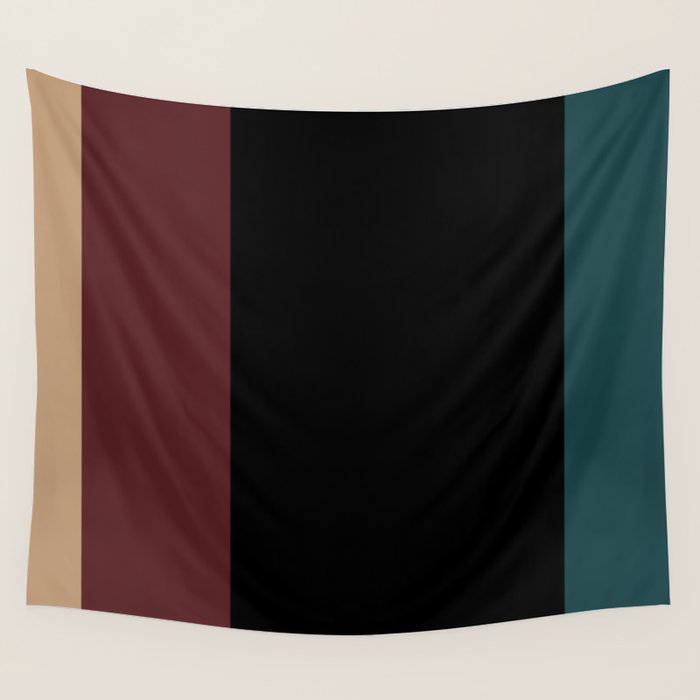 Contemporary Color Block Xii Wall Tapestry