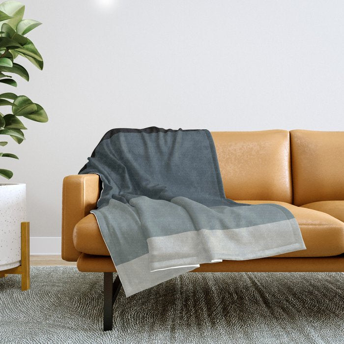 Contemporary Color Block Ix Throw Blanket