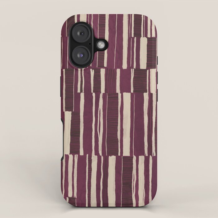 Scratchy Blocks - Ripe Berry Iphone Case