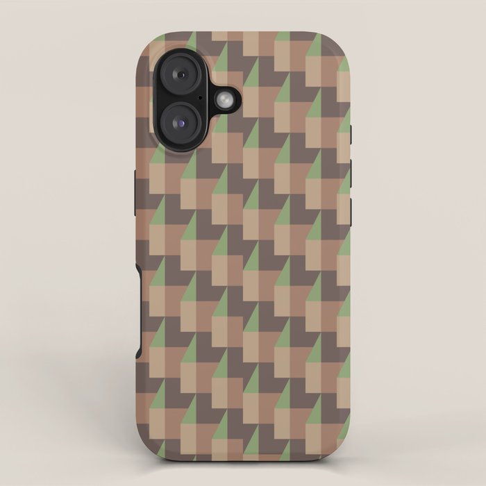 Veranda Cyprus Mocha Inspired By Pantone 17 1230 Mocha Mousse Iphone Case