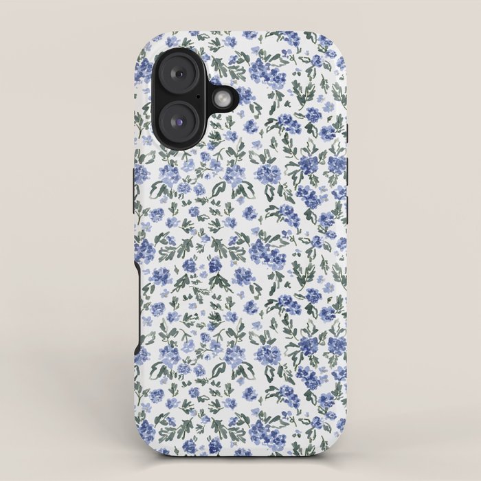 English Countryside Hydrangeas Iphone Case