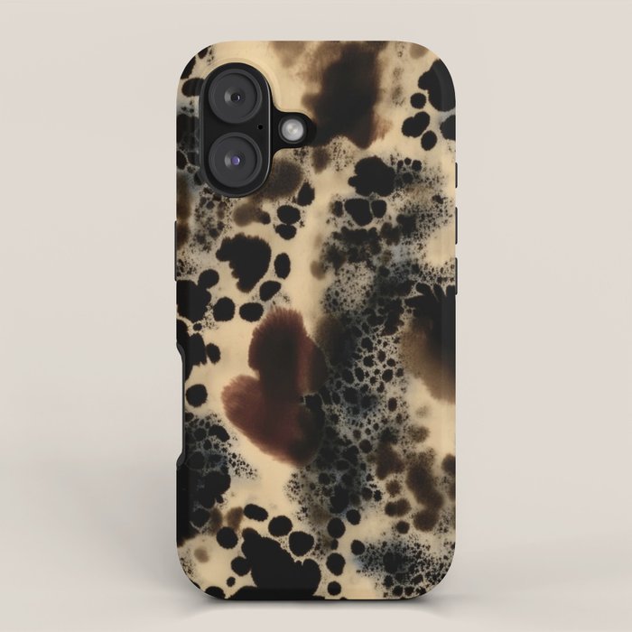 Leopard Animal Print Abstract Elegant Iphone Case