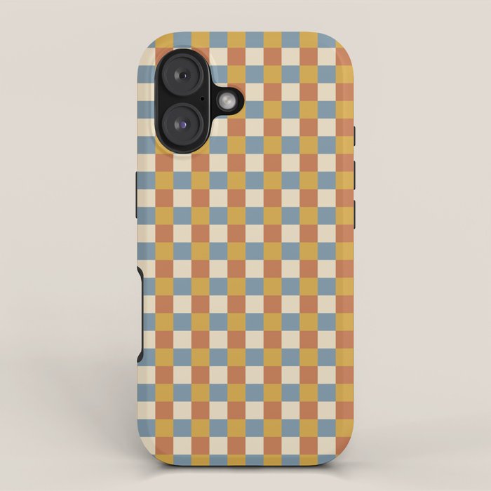 Checkered Multicolor Pattern Xxxi Retro Summer Iphone Case