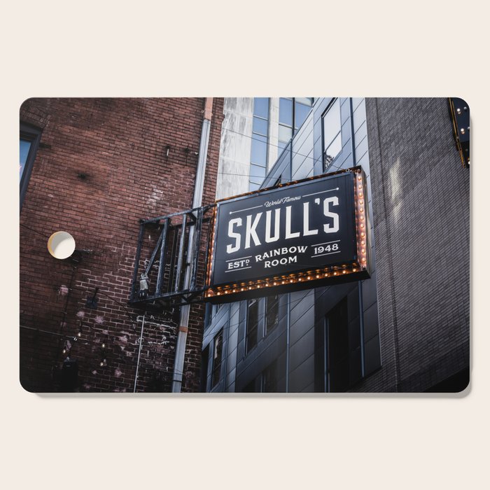 Skull'S Rainbow Room Nashville Tennessee Cutting Board