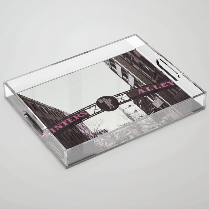 Printers Alley Nashville Tennessee Acrylic Tray